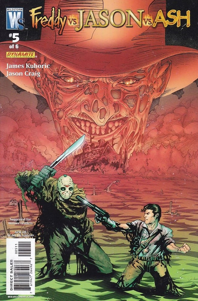 Freddy vs. Jason vs. Ash # 5 - Gibis Mangás Quadrinhos HQs - Rika