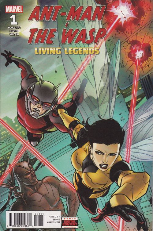Ant-Man and Wasp Living Legends # 1