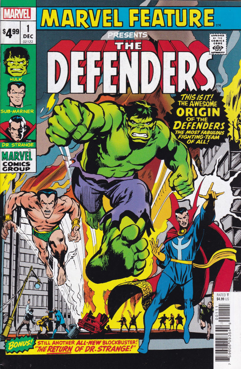 Defenders-Marvel-Feature-Facsimile-Edition-1