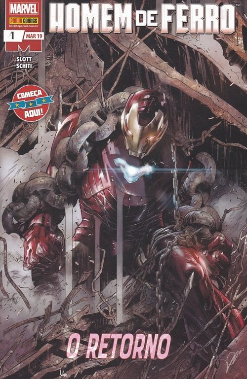 Homem de Ferro - 2ª Série # 1