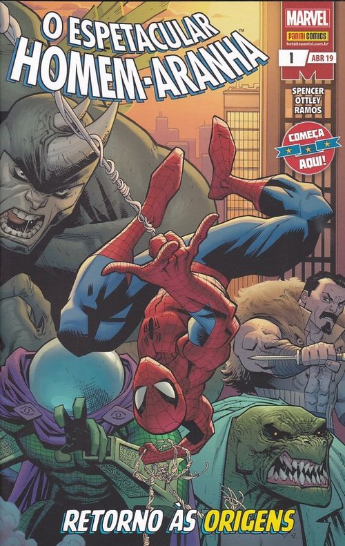 Espetacular Homem-Aranha - 4ª Série # 01