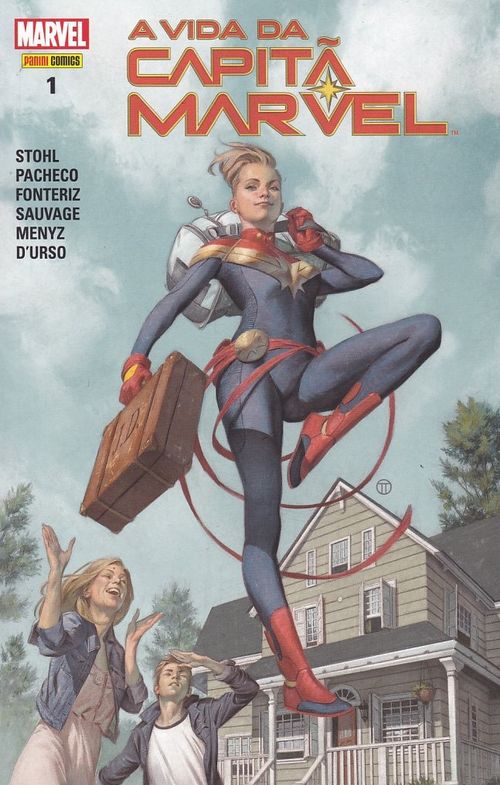 Capitã Marvel - A Vida da Capitã Marvel (Capa Cartonada)