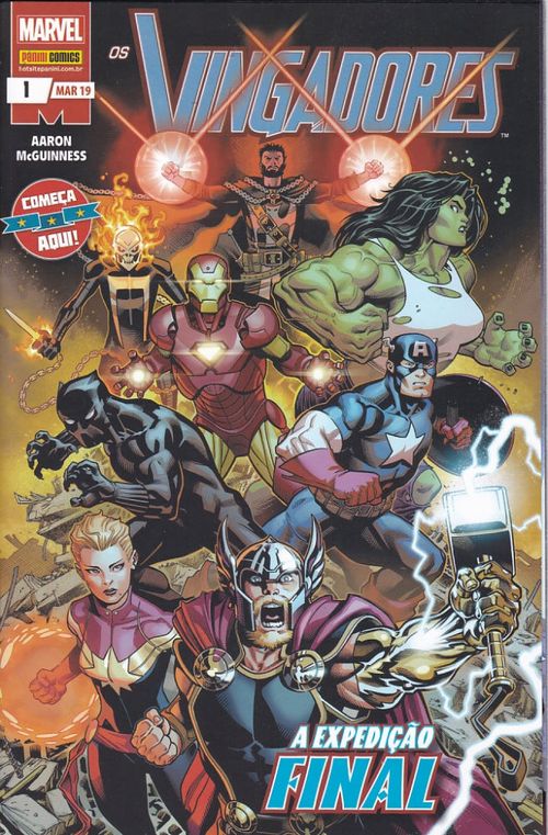 Vingadores - 4ª Série # 01