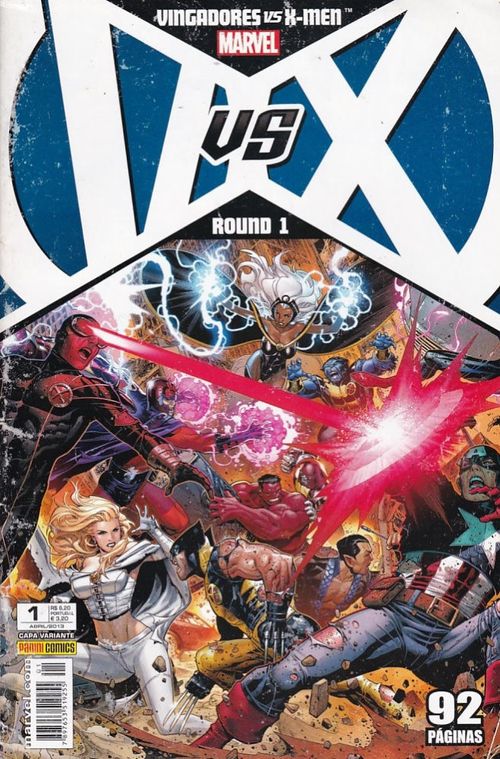 Vingadores Versus X-Men # 1 (Capa Variante)