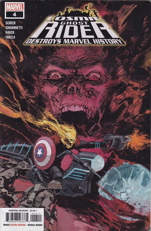 Cosmic Ghost Rider Destroys Marvel History # 4
