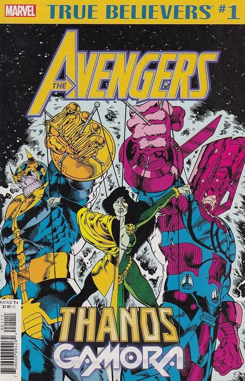 True Believers Avengers Thanos And Gamora # 1