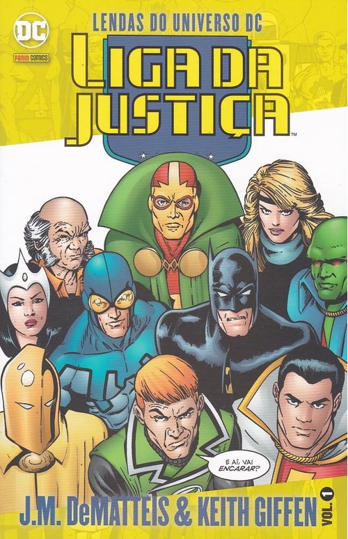 Lendas do Universo DC - Liga da Justiça - J.M. DeMatteis e Keith Giffen # 01