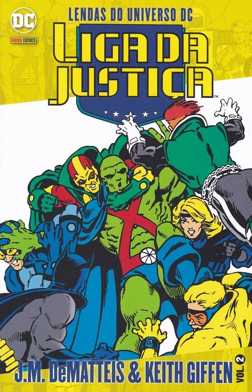 Lendas do Universo DC - Liga da Justiça - J.M. DeMatteis e Keith Giffen # 02