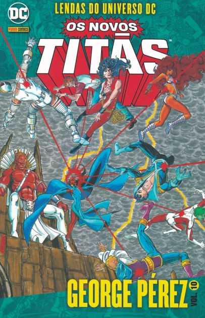 Lendas do Universo DC - Os Novos Titãs - George Pérez # 10