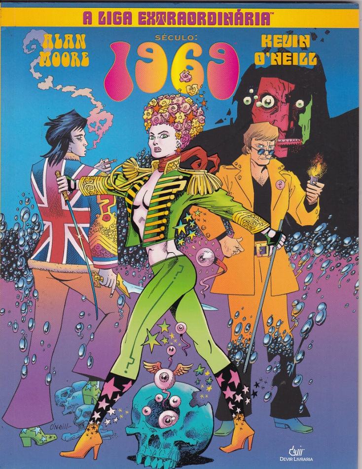 Liga-Extraordinaria---Seculo-1969--Cartonado-