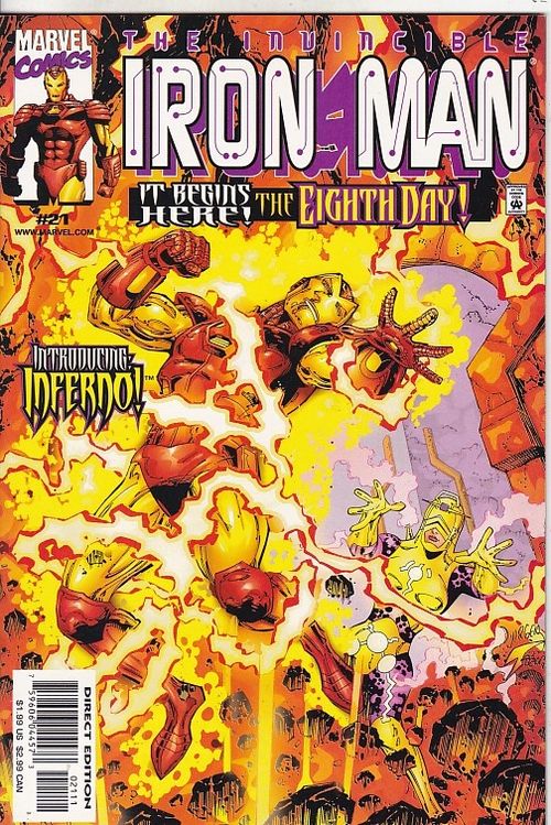 Iron Man - Volume 3 # 21