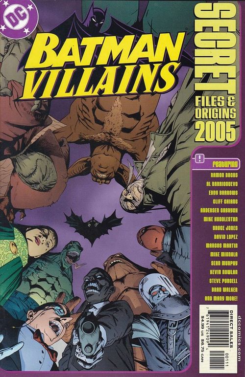 Batman Villains - Secret Files # 1