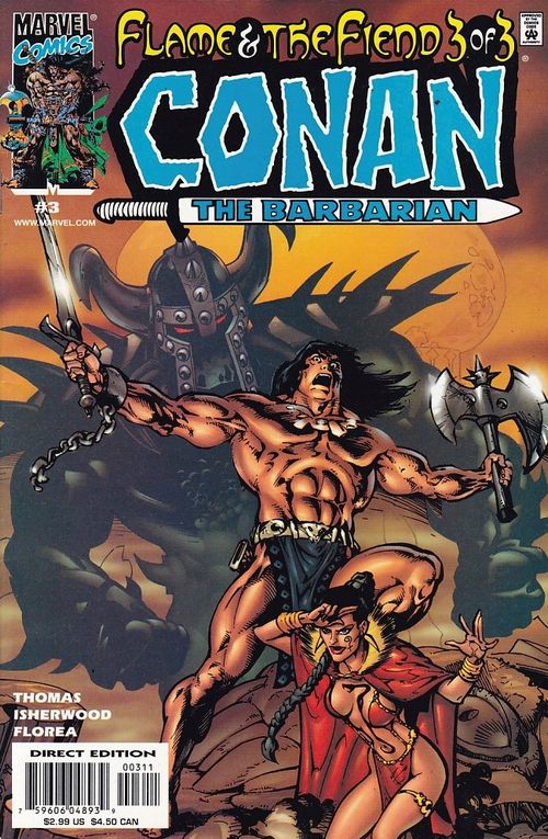Conan - Flame and the Fiend # 3
