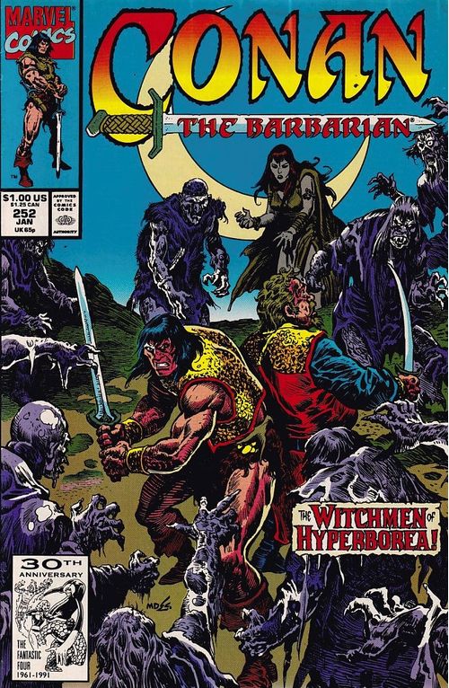 Conan - the Barbarian # 252