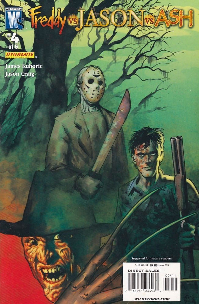 Freddy vs. Jason vs. Ash # 4 - Gibis Mangás Quadrinhos HQs - Rika