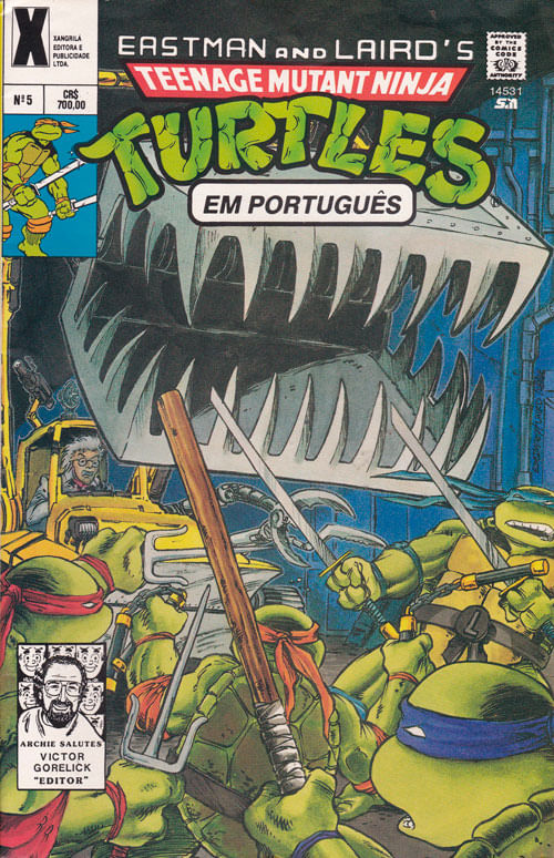 Teenage Mutant Ninja Turtles # 5