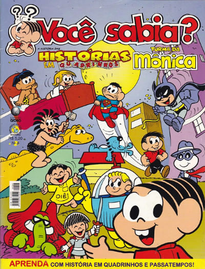 Você Sabia? Turma da Mônica # 08