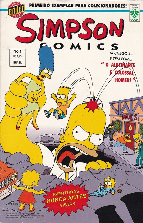 Simpson Comics # 1