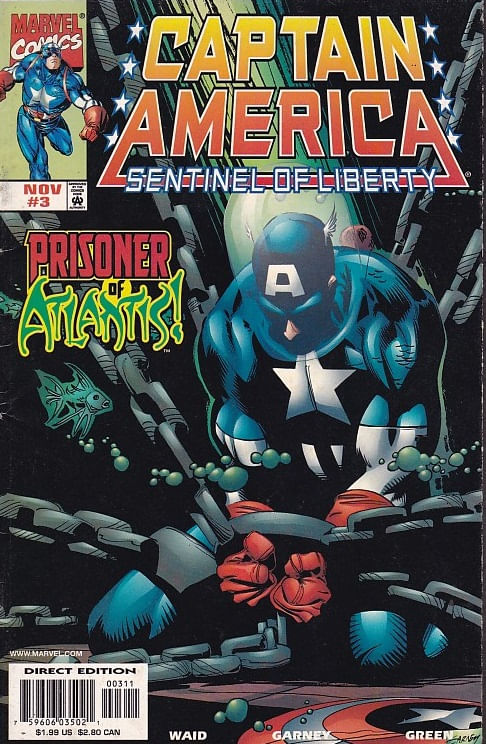 Captain America Sentinel of Liberty # 03