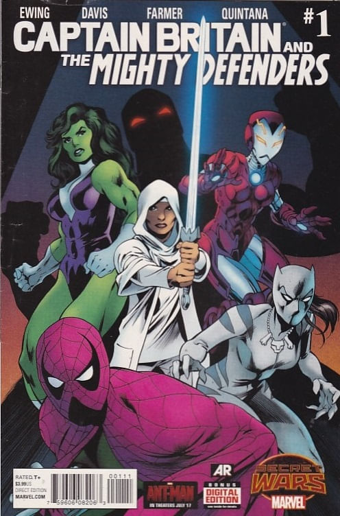 Captain Britain and the Mighty Defenders # 1