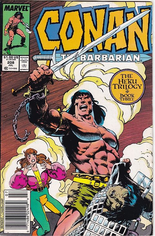 Conan the Barbarian - Volume 1 # 208