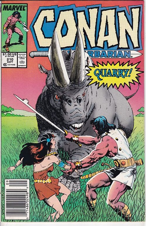 Conan the Barbarian - Volume 1 # 210