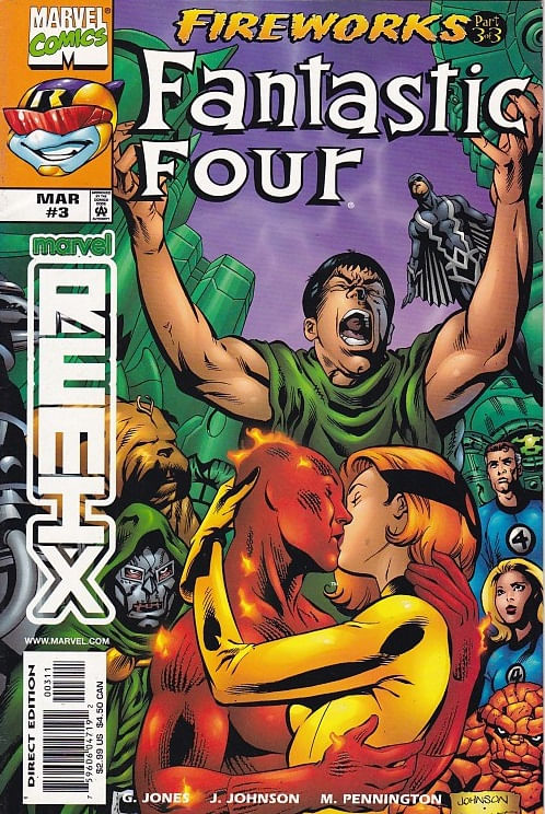 Marvel Remix Fantastic Four Fireworks # 3