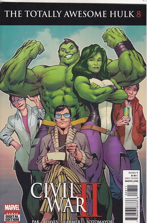 Totally Awesome Hulk # 08