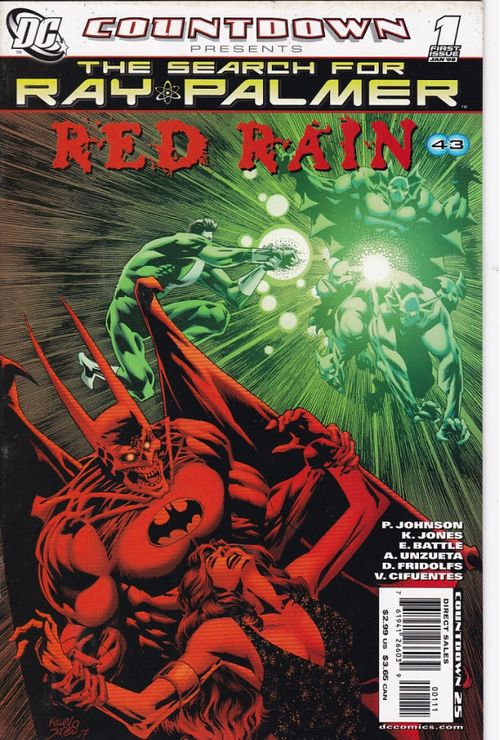 Countdown - Search For Ray Palmer - Red Rain # 1