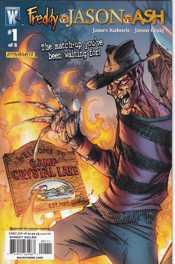 Freddy vs Jason vs Ash # 1 - Gibis Mangás Quadrinhos HQs - Rika