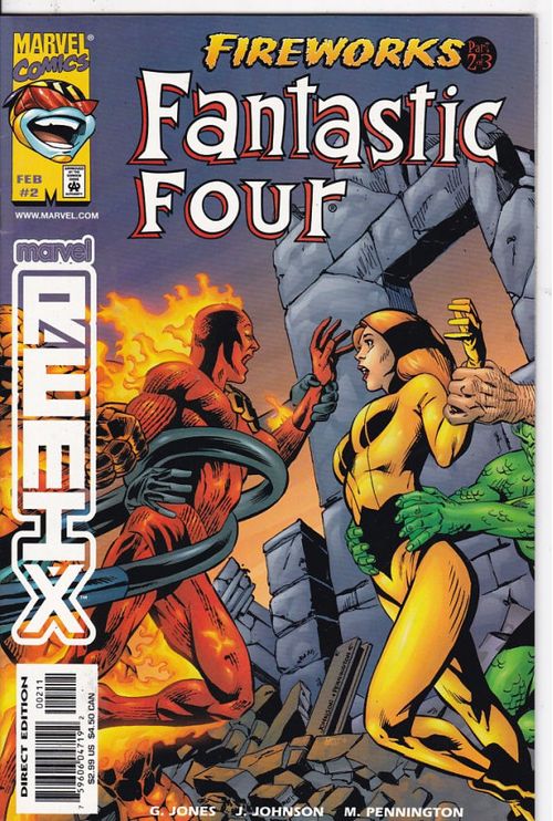 Marvel Remix - Fantastic Four - Fireworks # 2