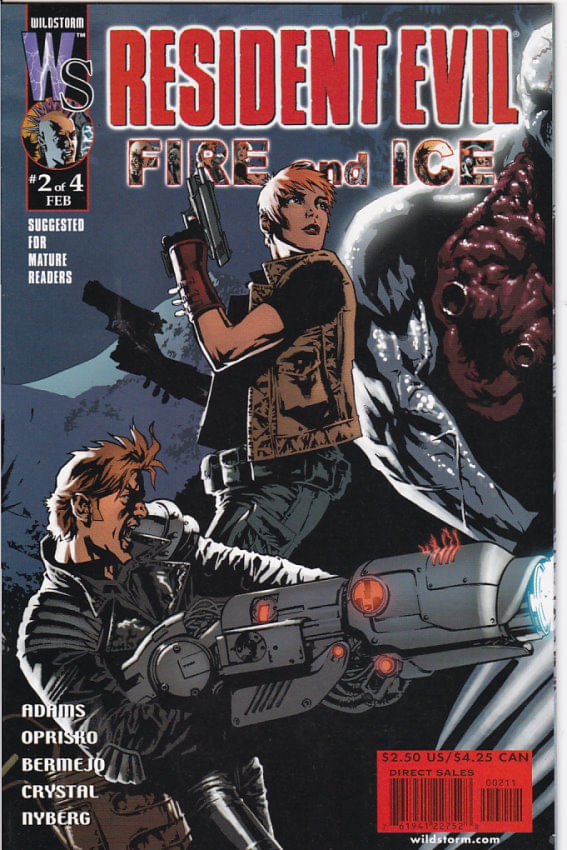 Resident Evil Fire And Ice 2 Gibis Mangás Quadrinhos Hqs Rika Comic Shop 2541