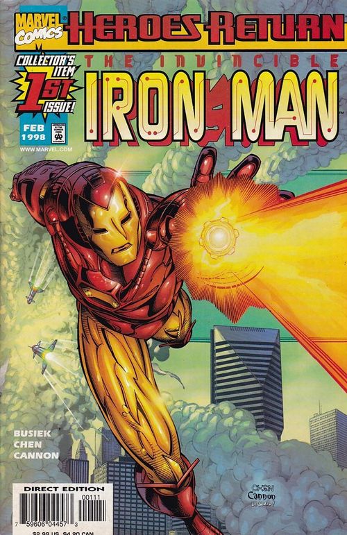 Iron Man - Volume 3 # 01