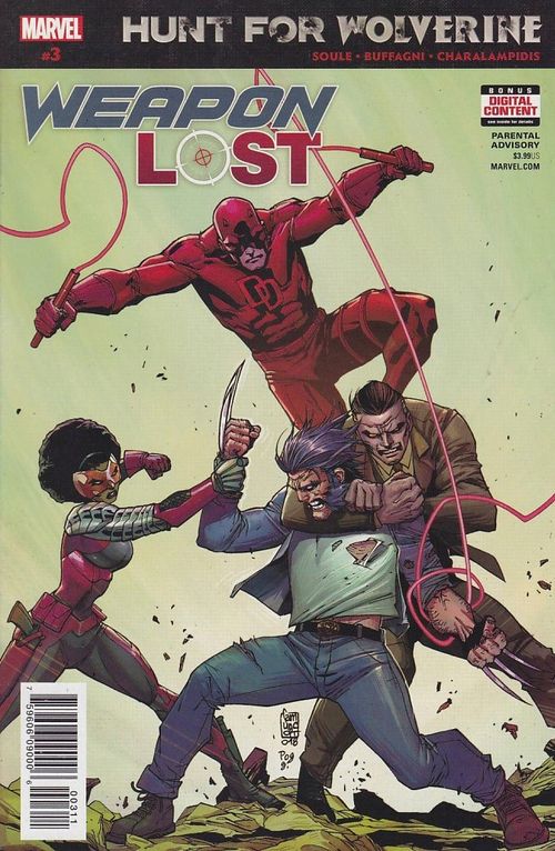 Hunt for Wolverine - Weapon Lost # 3