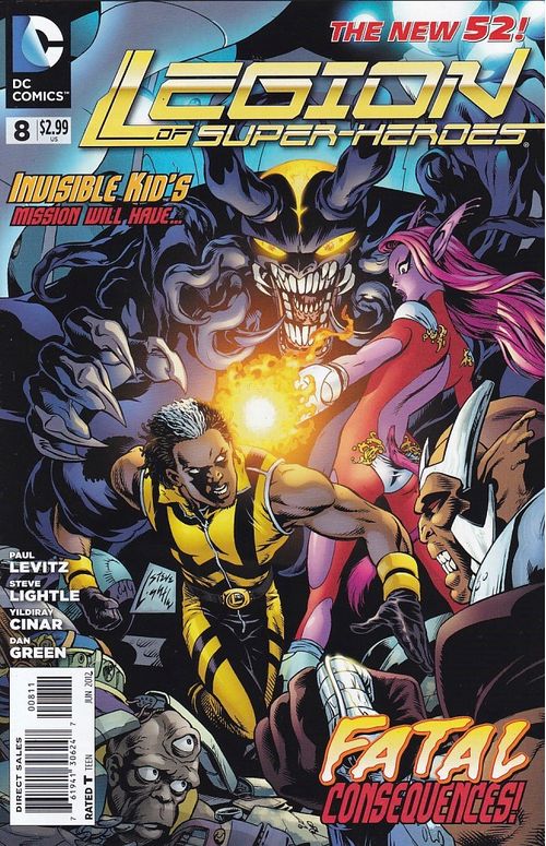 Legion of Super-Heroes - Volume 7 # 08