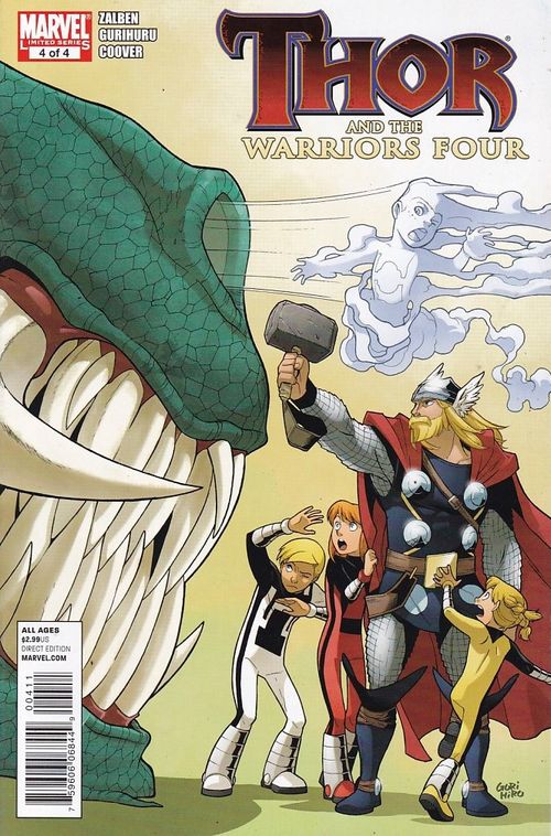 Thor and the Warriors Four # 4