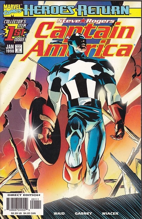 Captain America - Volume 3 # 01
