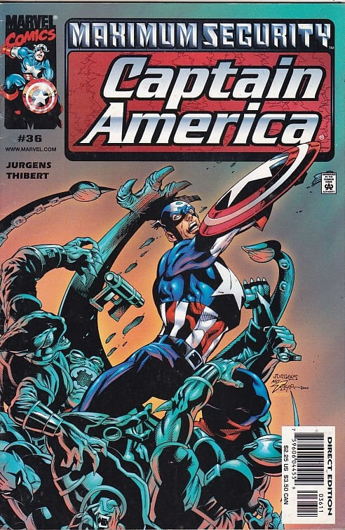 Captain America - Volume 3 # 36