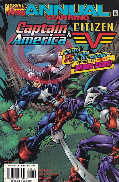 Captain America Annual - Volume 3 # 1998