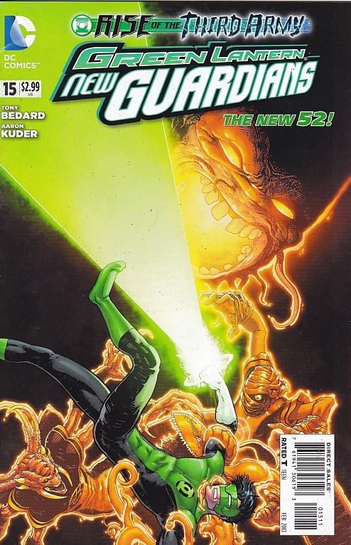 Green Lantern New Guardians # 15
