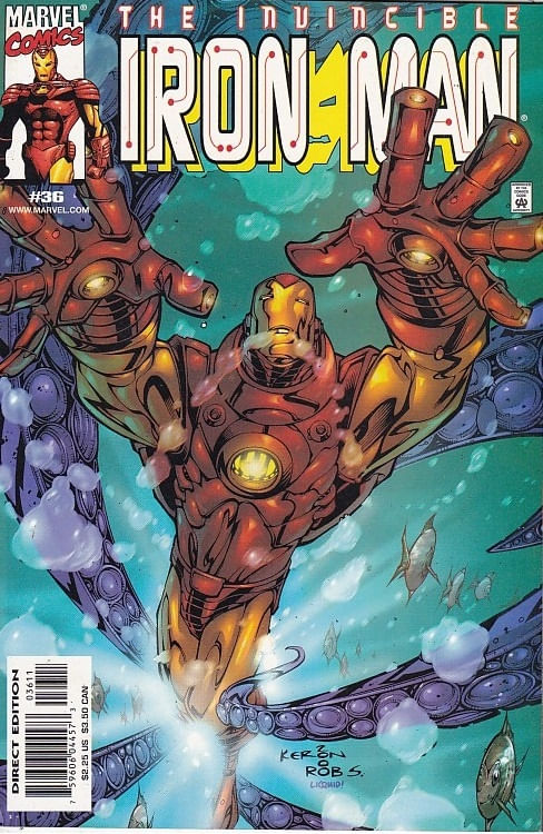Iron Man - Volume 3 # 36