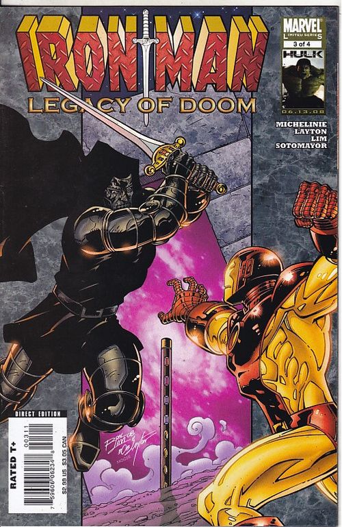Iron Man Legacy of Doom # 3