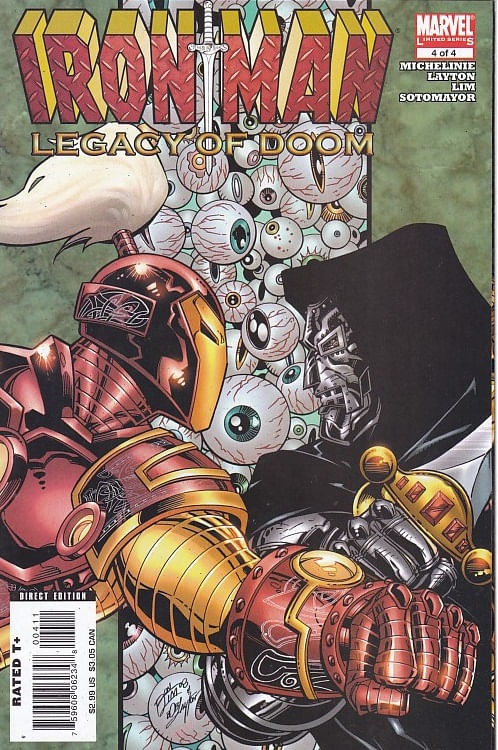 Iron Man Legacy of Doom # 4