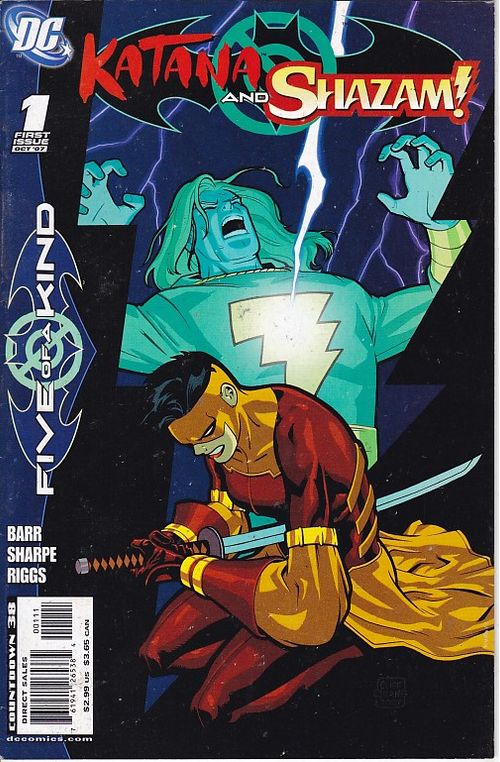 Outsiders Five of a Kind Week 2 Katana Shazam # 1