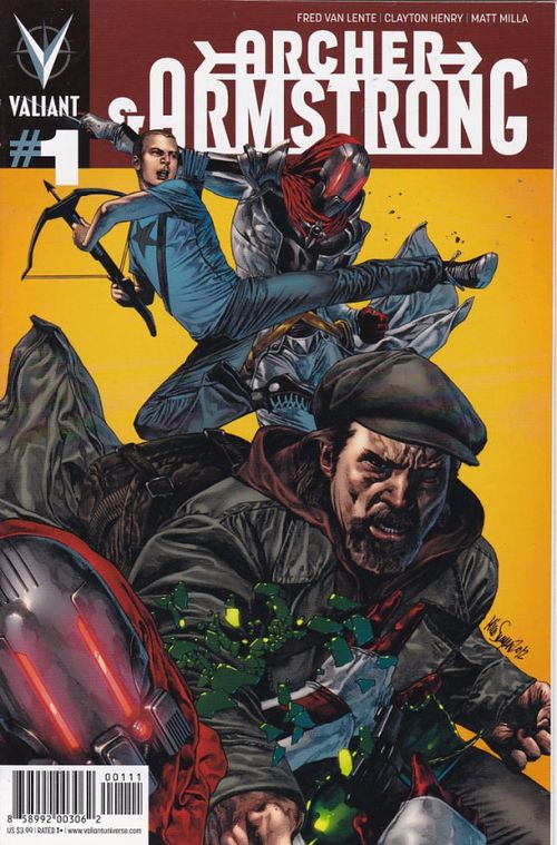 Archer and Armstrong - Archer # 01