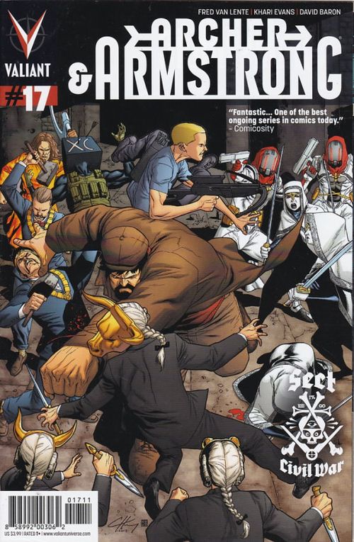 Archer and Armstrong - Archer # 17