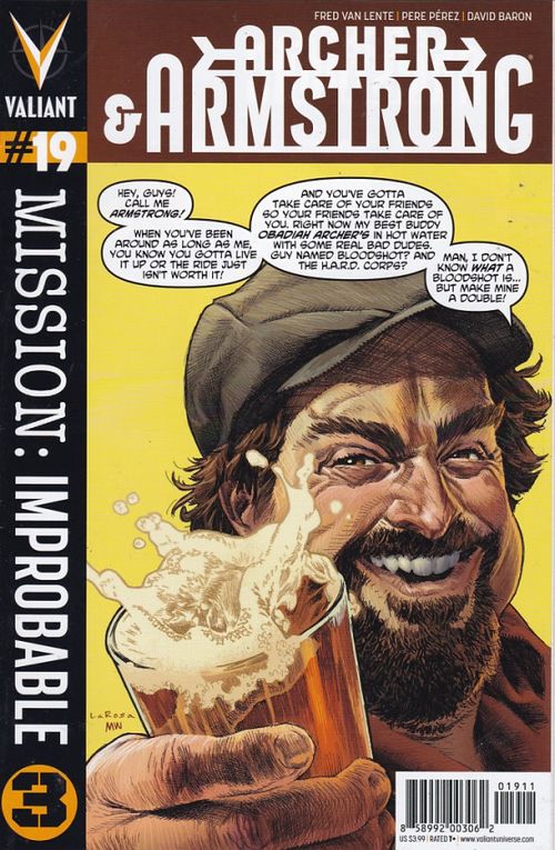 Archer and Armstrong - Archer # 19