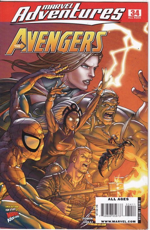 Marvel Adventures - Avengers # 34