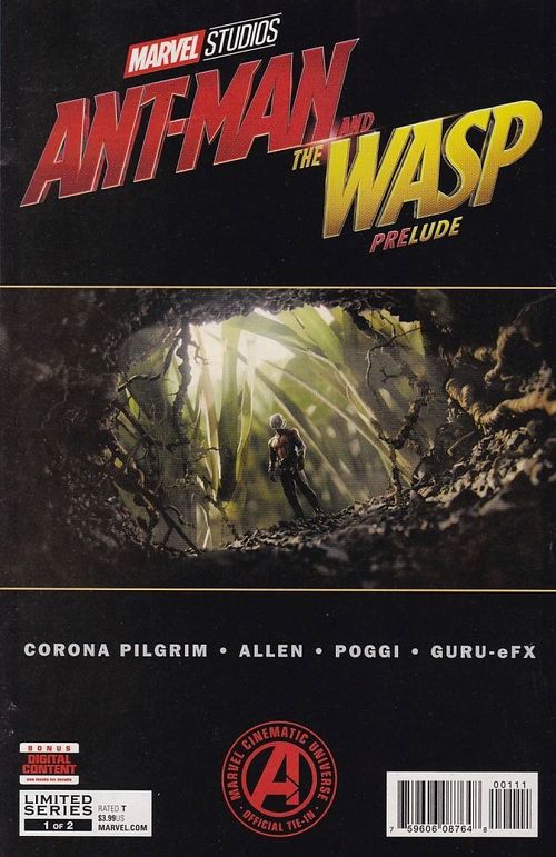 Marvel's Ant-Man and Wasp Prelude # 1