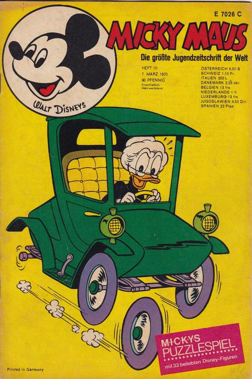 Micky Maus - 1970 # 10